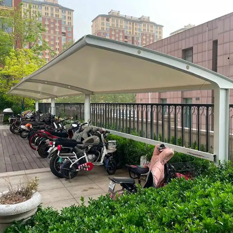 甘洛县膜结构电动车棚